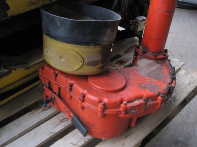 Kemper 360 frame and gearbox for New Holland FX forager