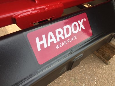 Albutt B809PPHX Buck rake, 2019, 9ft wide, 11 Hardox tines + 2 KV side tines, complete with three point linkage hooks