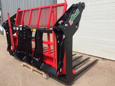 Albutt B809PPHX Buck rake, 2019, 9ft wide, 11 Hardox tines + 2 KV side tines, complete with three point linkage hooks