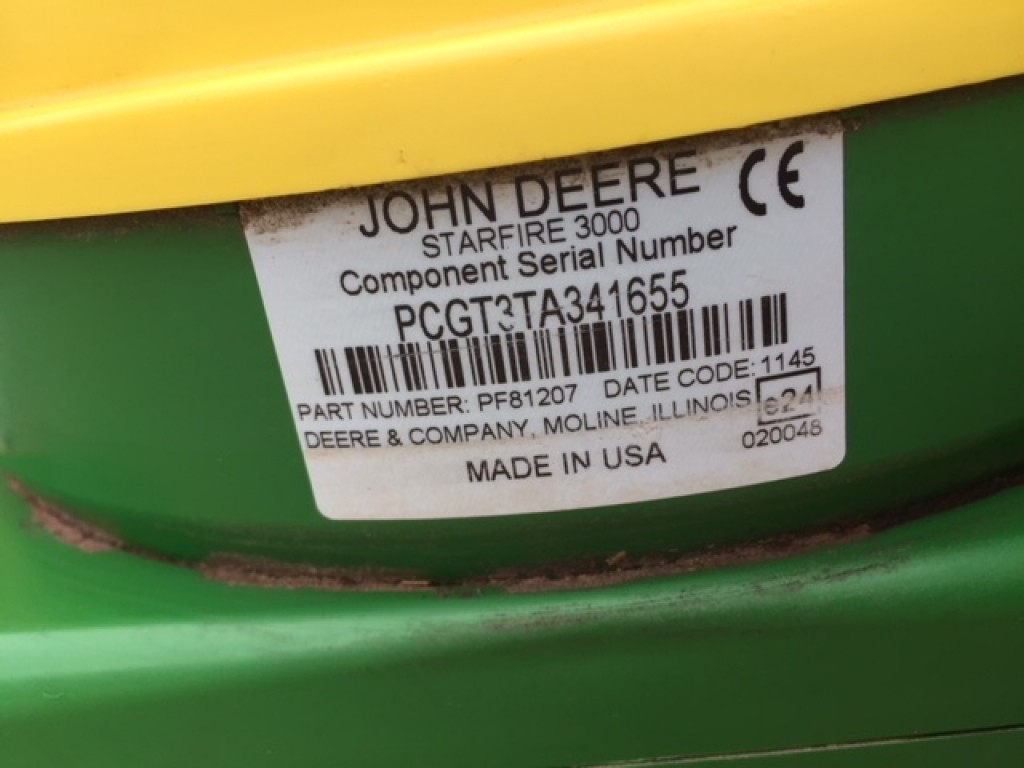 John Deere SF3000 Greenstar receiver, good condition
