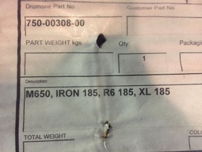 Deutz pick up hitch to fit M650 Tractor, new, Dromone push out type