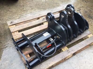 JCB 525-60 Euro carriage with hydraulic locking and pallet forks, new and unused