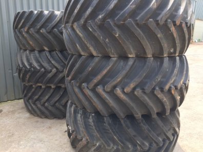 6x 30.5/32 (800/65/32) new tyres