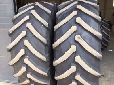 2x 650/65/42 Trelleborg tyres 45-50%
