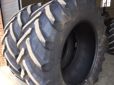 2x 650/65/42 Trelleborg tyres 45-50%