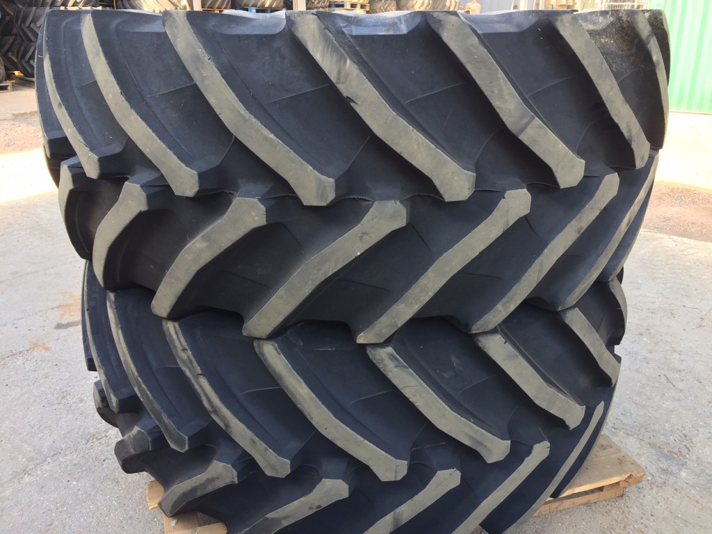 2x 710/60/42 Trelleborg tyres 85%