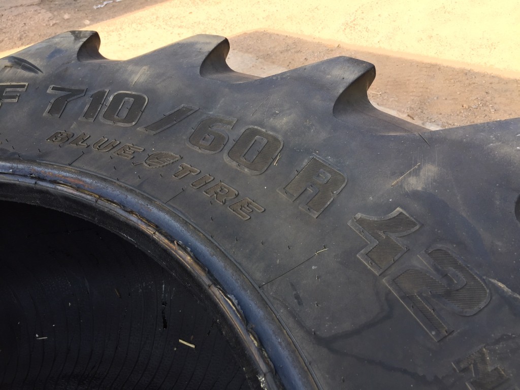 2x 710/60/42 Trelleborg tyres 85%