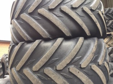 4x 600/60/30 Michelin tyres, 20%