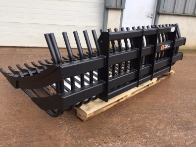 new Quicke 280XL Stone fork, 2.8m wide, 24 tines, choice of brackets and optional pry bars