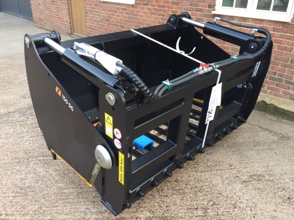 new Quicke 150 Silocut shear grab, 5ft cut, 2 ram, choice of brackets