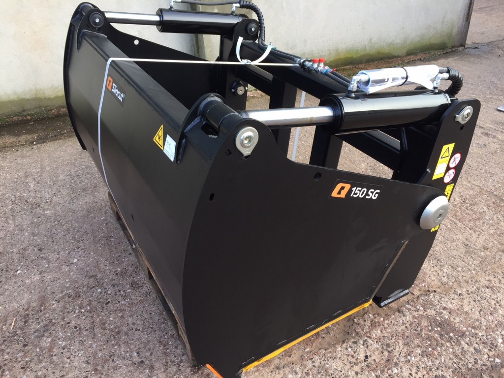 new Quicke 150 Silocut shear grab, 5ft cut, 2 ram, choice of brackets