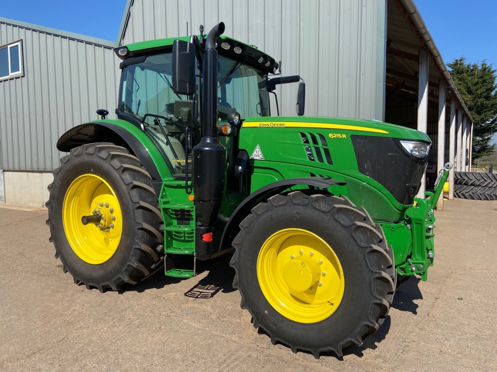 2x 650/65/42 + 2x 540/65/30 Mitas tyres, fitted to JD 6215R wheels, new