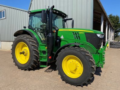 2x 650/65/42 + 2x 540/65/30 Mitas tyres, fitted to JD 6215R wheels, new
