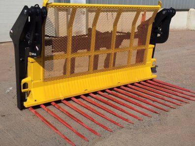 Quicke 275 Silopush, shop soiled, never been used, 3 point linkage frame, forged tines, 2.75m working width