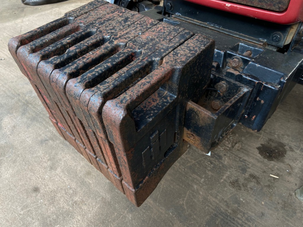 8x International tractor weights complete with carrier