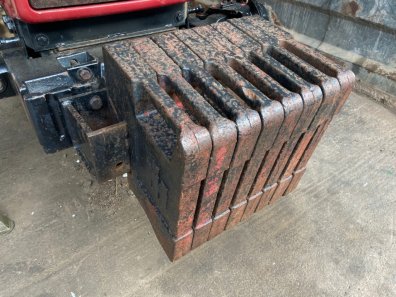 8x International tractor weights complete with carrier
