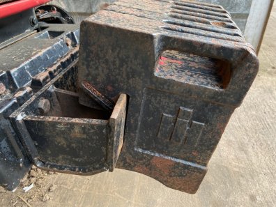 8x International tractor weights complete with carrier