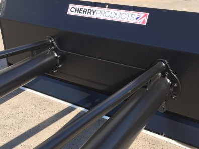 Cherry Products grain pusher, new, 4.8m long, 2.4m wide, nylon edge