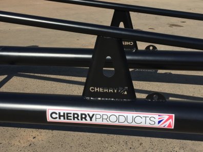 Cherry Products grain pusher, new, 4.8m long, 2.4m wide, nylon edge
