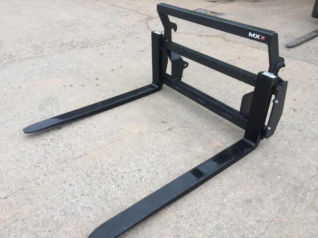 MX TR2500 pallet tines, new, 2500kg, Euro hooks