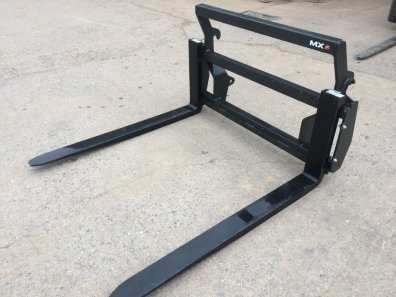 MX TR2500 pallet tines, new, 2500kg, Euro hooks