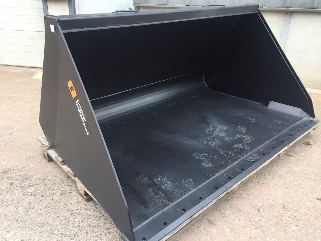 Quicke 2023HDX bucket, new, Volvo BM brackets, 2.3 meters wide, This bucket will hold approx 1450kg of wheat