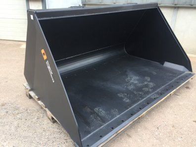Quicke 2023HDX bucket, new, Volvo BM brackets, 2.3 meters wide, This bucket will hold approx 1450kg of wheat