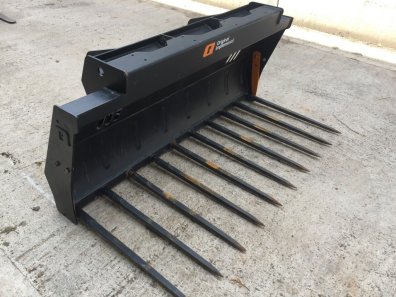 Quicke 190 dung fork, as new, 6ft wide