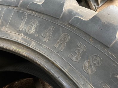 2x 18.4/38 Michelin tyres 35%