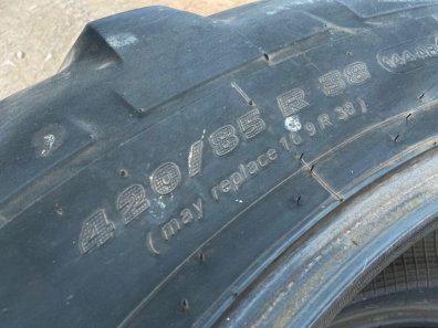2x 16.9/38 Michelin tyres 20%