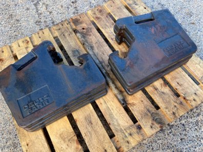 8x Deutz front weights