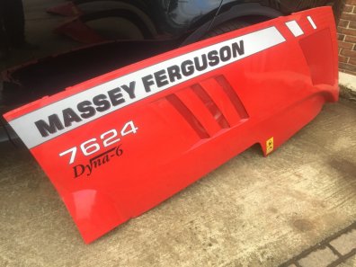 Massey Ferguson 7000 series R/H side bonnet panel, very good condition