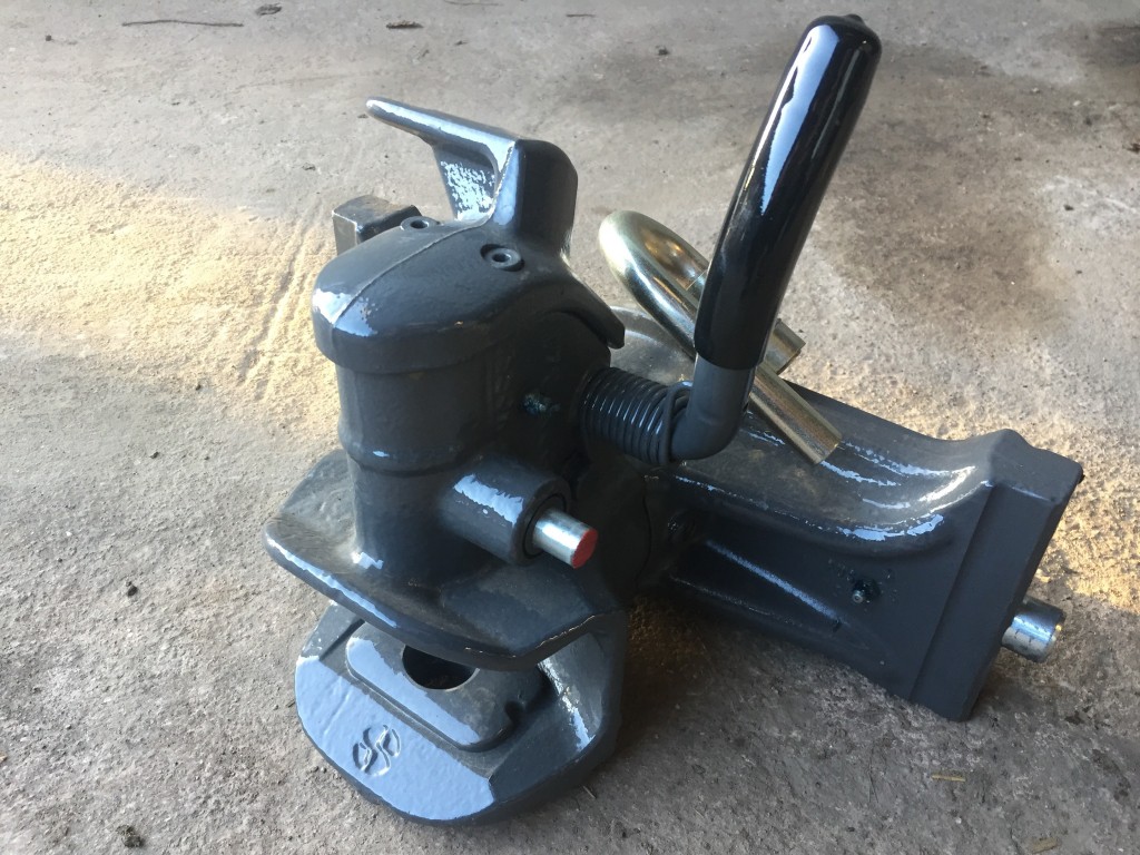 Sauermann continental jaw hitch, NEW, automatic locking, height adjustable, To fit Fendt and Massey Ferguson tractors with Dyna VT transmission