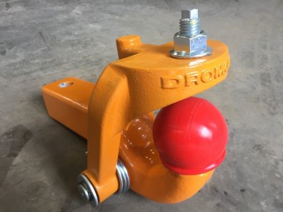 Dromone K80 ball hitch, new, 70mm - 80mm, will fit Massey ferguson 7700 Dyna VT tractors