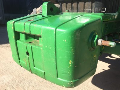 John Deere 900KG big pack weight block, used