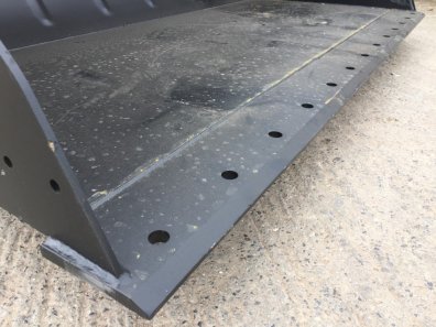 Quicke 200GM+ bucket, new, JCB Q fit bolt on hooks, 6ft 6 wide, optional bolt on cutting edge