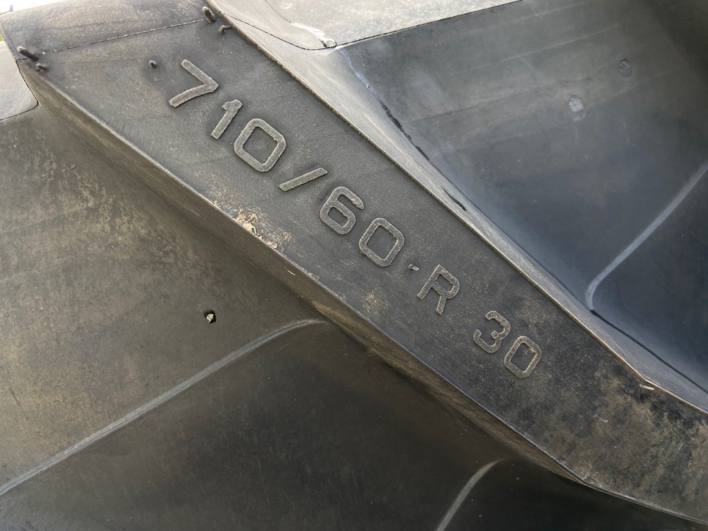 4x 710/60/30 new Trelleborg tyres fitted to JCB 4220 wheels