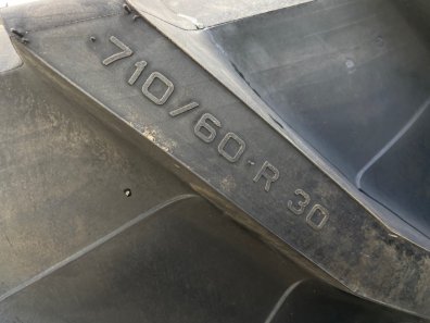 4x 710/60/30 new Trelleborg tyres fitted to JCB 4220 wheels