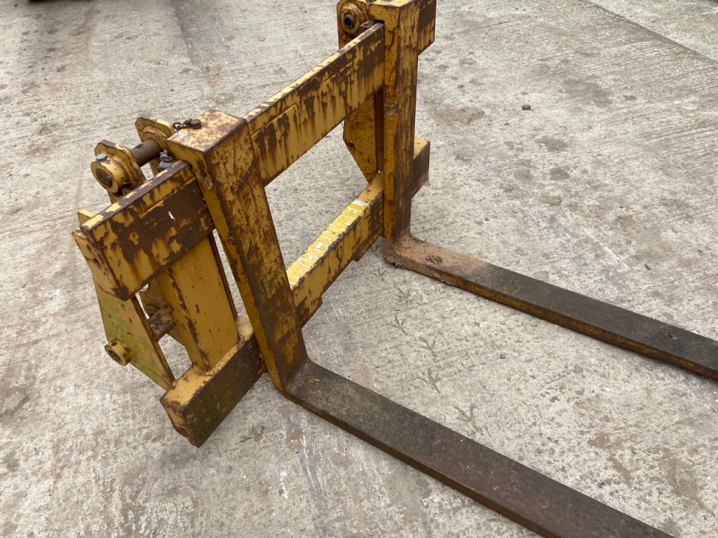 MF 50EX industrial pallet forks, manufactured by McConnel