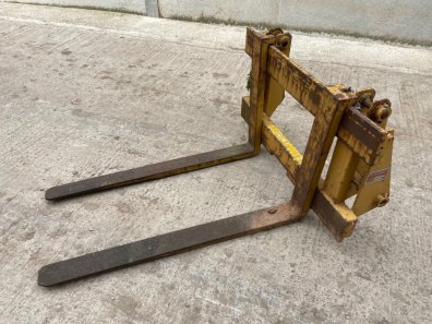 MF 50EX industrial pallet forks, manufactured by McConnel