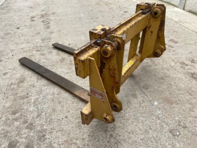 MF 50EX industrial pallet forks, manufactured by McConnel