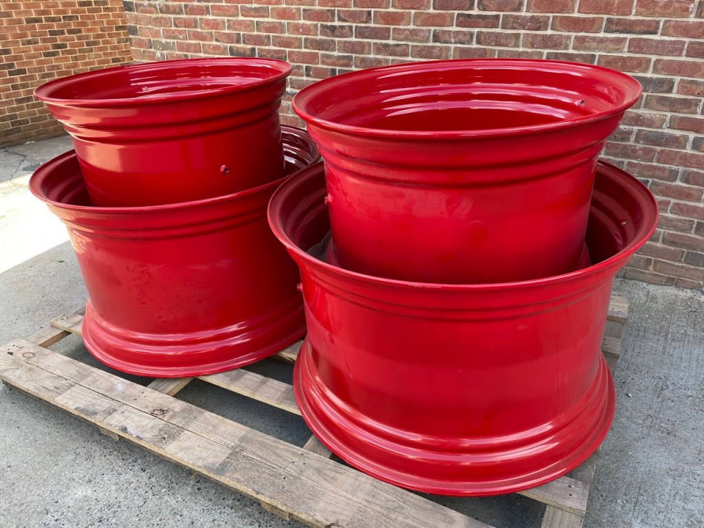 2x 28x42 + 2x 25x34 Fendt 939 wheels with Vario Grip fitting, as new