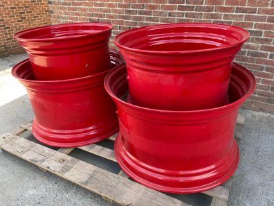 2x 28x42 + 2x 25x34 Fendt 939 wheels with Vario Grip fitting, as new