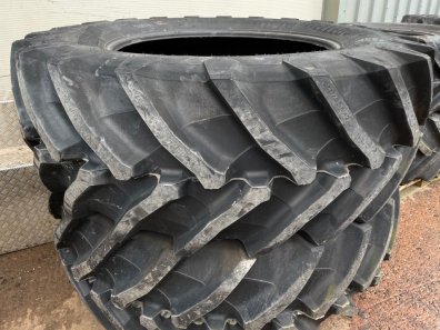 2x 650/65/42 + 2x 600/65/28 new Trelleborg tyres