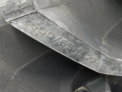 2x 650/65/42 + 2x 600/65/28 new Trelleborg tyres