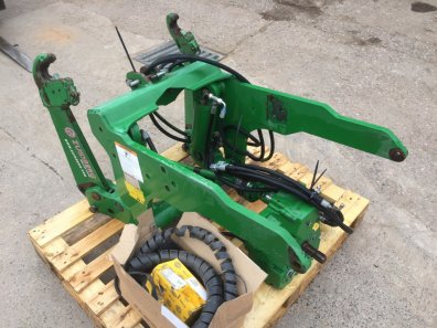 Zuidberg front linkage to fit John Deere 20/30 series 6 cylinder tractors, 2012, complete with front PTO kit, 3.5 ton lift, little use
