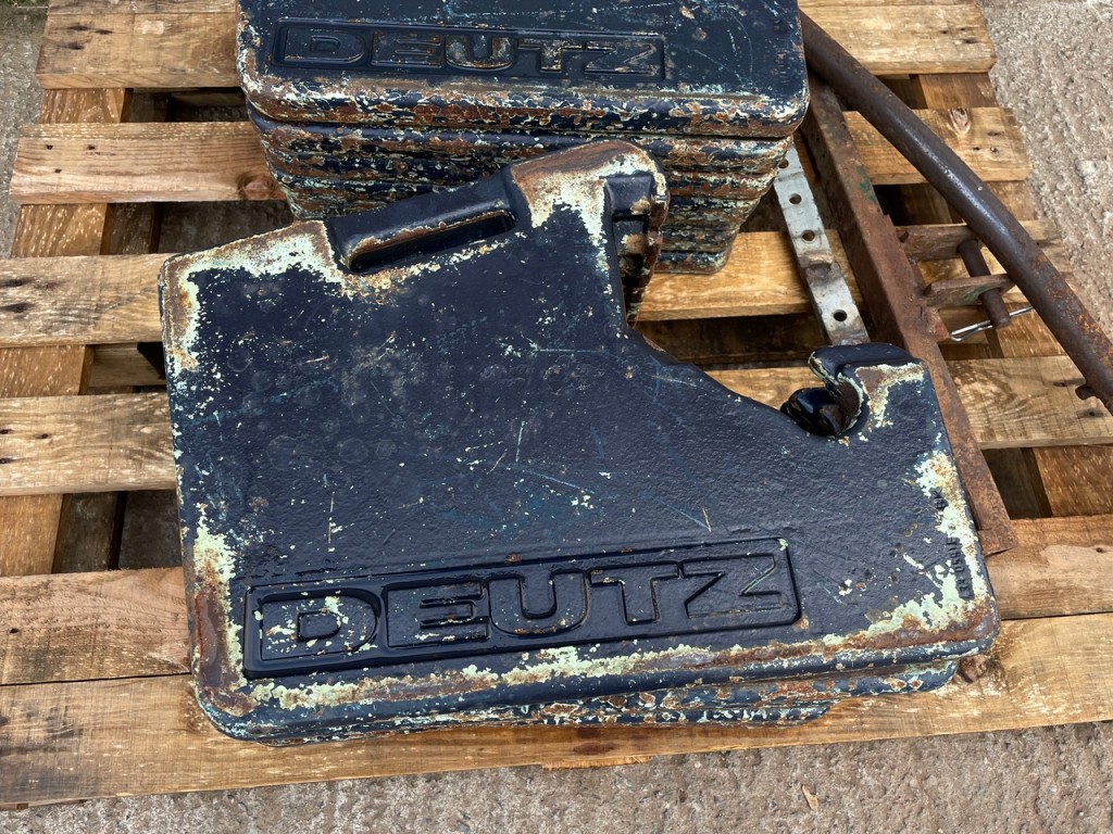 15x Deutz front weights