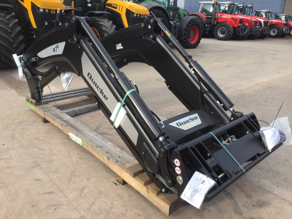 new Quicke Q7m loader boom, Euro/Trima carriage, soft ride suspension, third service, this boom is similar to the Q76, available with on board weighing