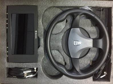 FJDynamics auto steer GPS kit, compatible with tractors, combines and sprayers, electric steering wheel with boss, 10" screen with ram mounts included, up to 2.5cm accuracy, RTK subscription/base station available