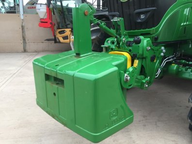 John Deere 1800kg big pack weight, as new, fitted with top link bracket